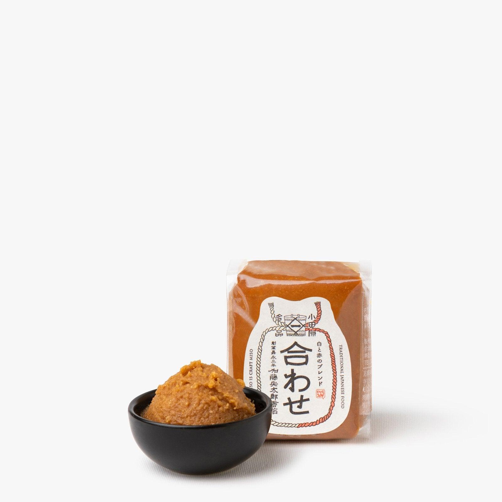 Mélange de miso blanc et rouge de Hakone - 200g - Kato Heitaro shoten -iRASSHAi